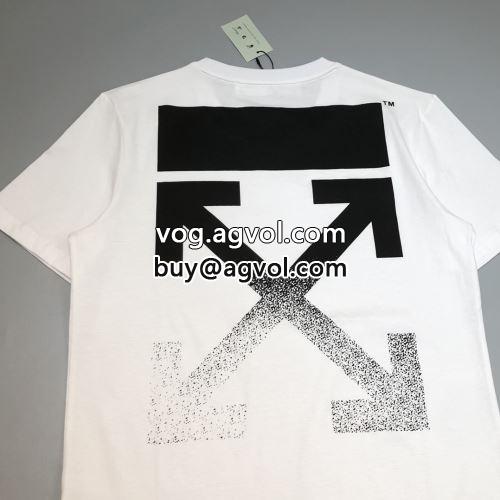 OFF-WHITEコピー 2022 乾きやすい 半袖Tシャツ 2色可選  オフホワイトコピー 存在感のある