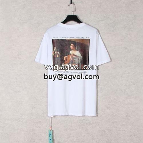 お買い得品 クールビズ オフホワイトコピー OFF-WHITEコピー 2022 半袖Tシャツ