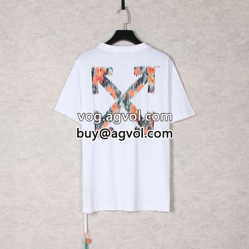 海外セレブ定番愛用 OFF-WHITEコピー 2022 上質 半袖Tシャツ 2色可選 オフホワイトコピー
