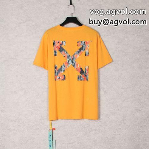 海外セレブ定番愛用 OFF-WHITEコピー 2022 上質 半袖Tシャツ 2色可選 オフホワイトコピー