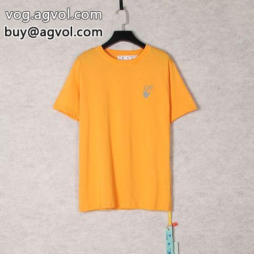 海外セレブ定番愛用 OFF-WHITEコピー 2022 上質 半袖Tシャツ 2色可選 オフホワイトコピー