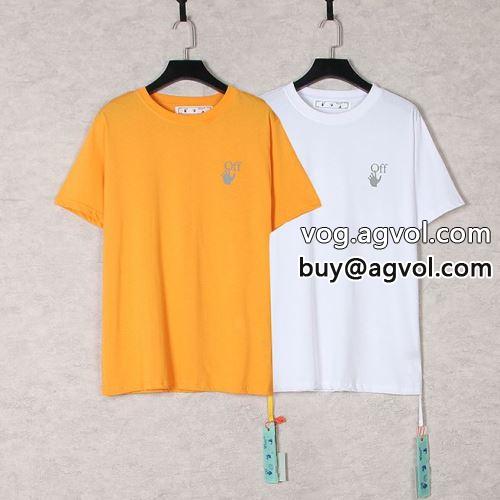 海外セレブ定番愛用 OFF-WHITEコピー 2022 上質 半袖Tシャツ 2色可選 オフホワイトコピー