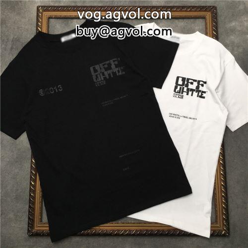 2022 オフホワイトコピー スタイリッシュな印象 半袖Tシャツ オリジナル 2色可選 OFF-WHITEコピー