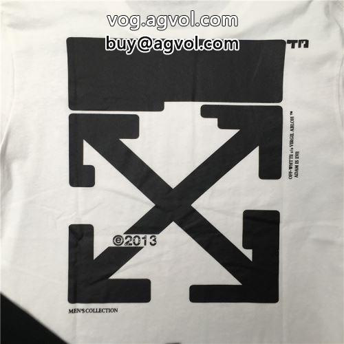 2022 オフホワイトコピー スタイリッシュな印象 半袖Tシャツ オリジナル 2色可選 OFF-WHITEコピー