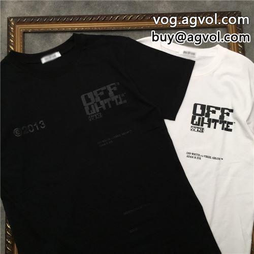 2022 オフホワイトコピー スタイリッシュな印象 半袖Tシャツ オリジナル 2色可選 OFF-WHITEコピー