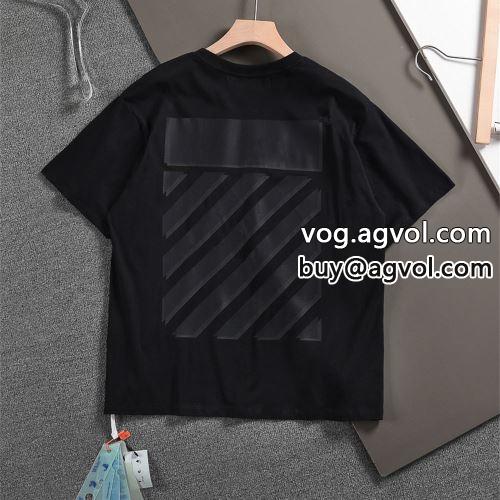 自然な肌触り OFF-WHITEコピー 半袖Tシャツ 2022 快適な着心地 2色可選 オフホワイトコピー