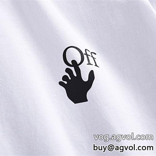 自然な肌触り OFF-WHITEコピー 半袖Tシャツ 2022 快適な着心地 2色可選 オフホワイトコピー