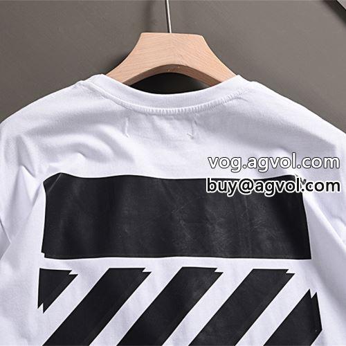 自然な肌触り OFF-WHITEコピー 半袖Tシャツ 2022 快適な着心地 2色可選 オフホワイトコピー