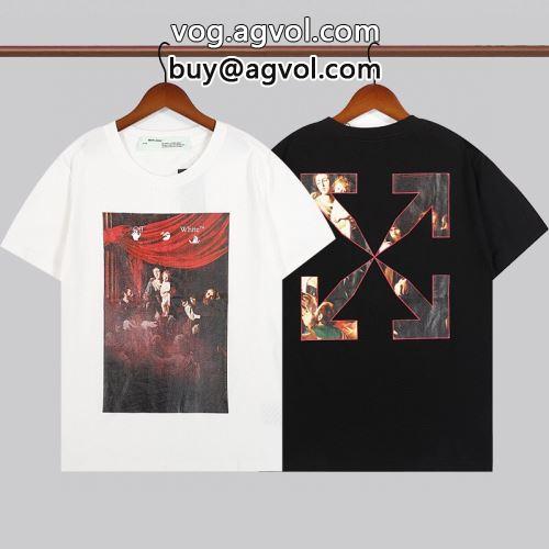  オフホワイトコピー 半袖Tシャツ 特別人気感謝SALE 超目玉 OFF-WHITEコピー 2022 2色可選       