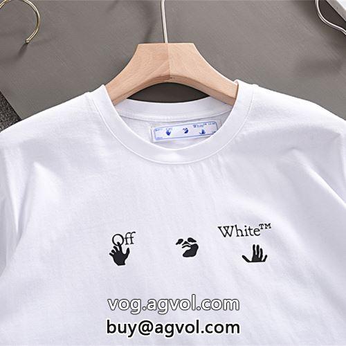 半袖Tシャツ オフホワイトコピー OFF-WHITEコピー 今からの季節にピッタリ！ 2022 2色可選
