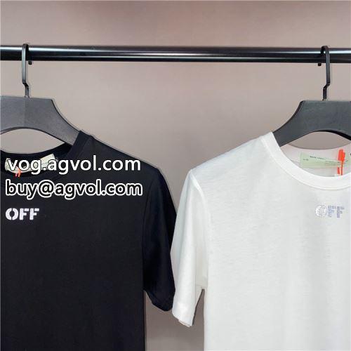 OFF-WHITEコピー 半袖Tシャツ 人気 ランキング 2022 強い魅力を感じる一枚 2色可選 オフホワイトコピー