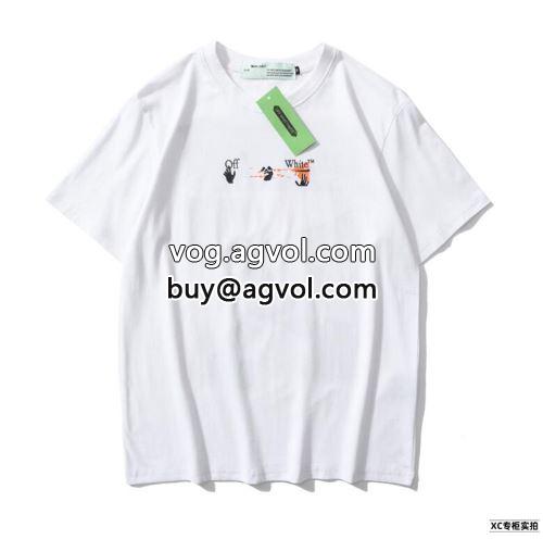 雑誌掲載アイテム OFF-WHITEコピー オフホワイトコピー 半袖Tシャツ 魅力的 2022 2色可選