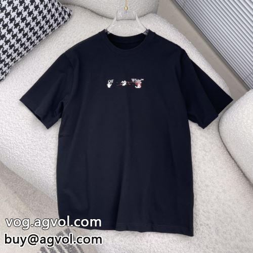 半袖Tシャツ オフホワイトコピー 吸汗性に優れ デザイン性の高い OFF-WHITEコピー 2022 2色可選