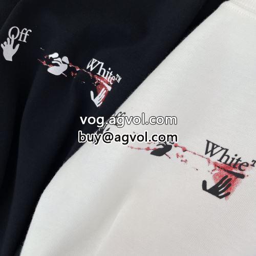 半袖Tシャツ オフホワイトコピー 吸汗性に優れ デザイン性の高い OFF-WHITEコピー 2022 2色可選