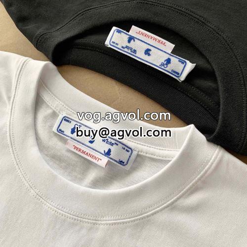 スタイリッシュな印象 OFF-WHITEコピー 2022 2色可選 オフホワイトコピー 半袖Tシャツ お買い得品