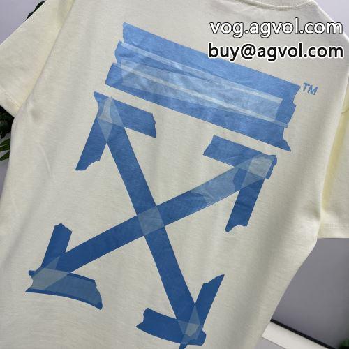 2022 快適 OFF-WHITEコピー 数に限りがある オフホワイトコピー 半袖Tシャツ