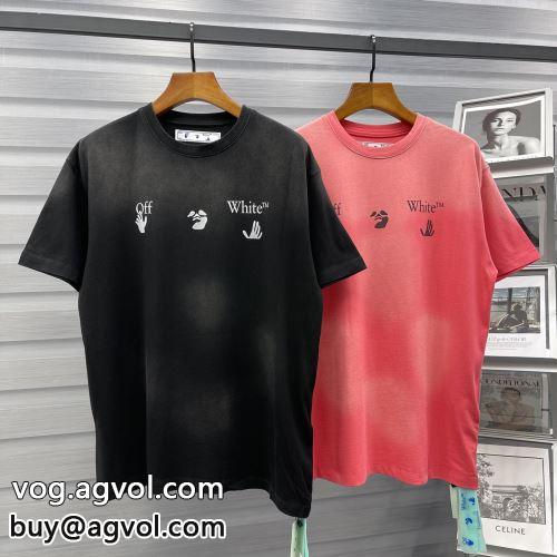  半袖Tシャツ お洒落自在 【大人気】定番商品 OFF-WHITEコピー 2022 2色可選 オフホワイトコピー      