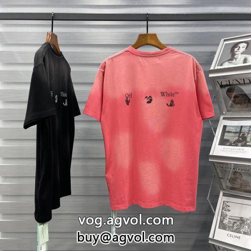 半袖Tシャツ お洒落自在 【大人気】定番商品 OFF-WHITEコピー 2022 2色可選 オフホワイトコピー