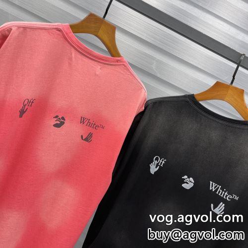 半袖Tシャツ お洒落自在 【大人気】定番商品 OFF-WHITEコピー 2022 2色可選 オフホワイトコピー