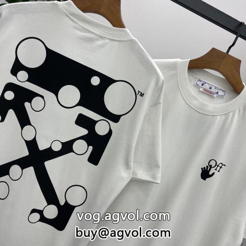 デザイン性の高い OFF-WHITEコピー 半袖Tシャツ 入手困難！ 2022 2色可選 オフホワイトコピー