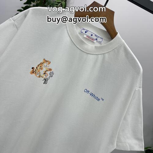 オフホワイトコピー  OFF-WHITEコピー 2022 2色可選 最安値 半袖Tシャツ 大人っぼい
