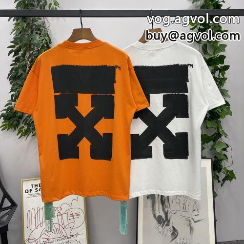 落ち着いた感覚 OFF-WHITEコピー 2色可選 オフホワイトコピー 大好評 半袖Tシャツ 2022