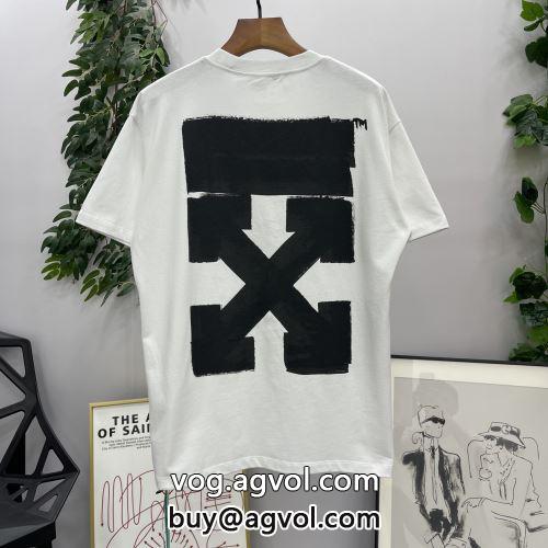 落ち着いた感覚 OFF-WHITEコピー 2色可選 オフホワイトコピー 大好評 半袖Tシャツ 2022