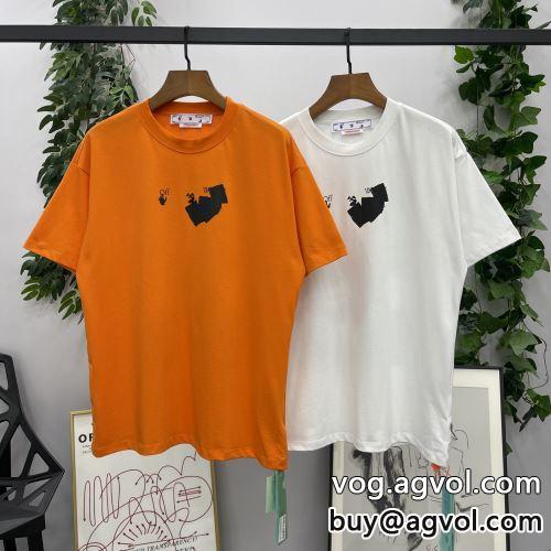 落ち着いた感覚 OFF-WHITEコピー 2色可選 オフホワイトコピー 大好評 半袖Tシャツ 2022