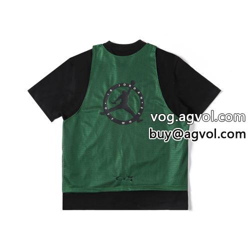 OFF-WHITEコピー スタイリッシュな印象 半袖Tシャツ 2022 高級感ある オフホワイトコピー