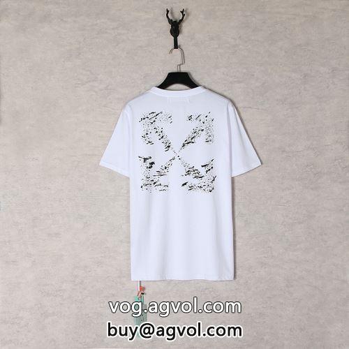 海外セレブ定番愛用 OFF-WHITEコピー 2022 2色可選 オフホワイトコピー 半袖Tシャツ お買い得品