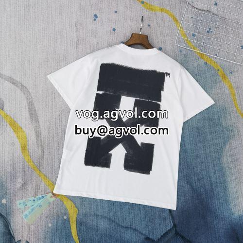 2022 ファション性の高い オフホワイトコピー 半袖Tシャツ 絶対オススメ♡  OFF-WHITEコピー