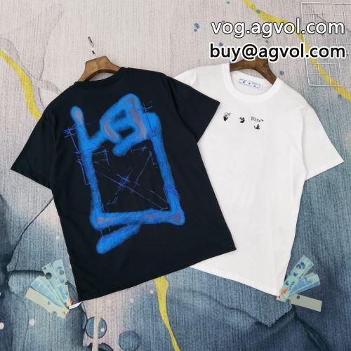  ムダな装飾を排したデザイン OFF-WHITEコピー 2022 2色可選 オフホワイトコピー 半袖Tシャツ 超目玉      