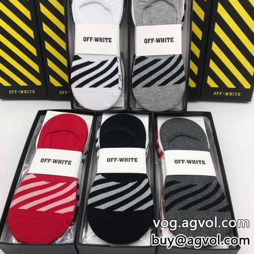 人気ブランド 靴下 2022 OFF-WHITEコピー オフホワイトコピー スタイリッシュな印象