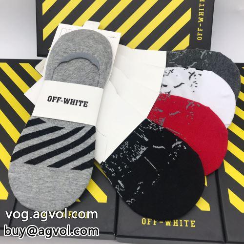 人気ブランド 靴下 2022 OFF-WHITEコピー オフホワイトコピー スタイリッシュな印象