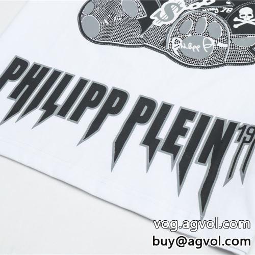 小さめ おしゃれ かわいい 人気 軽い フィリッププレイン PHILIPP PLEIN 2022春夏 半袖Tシャツ PHILIPP PLEINコピーブランド 快適な着心地 2色可選