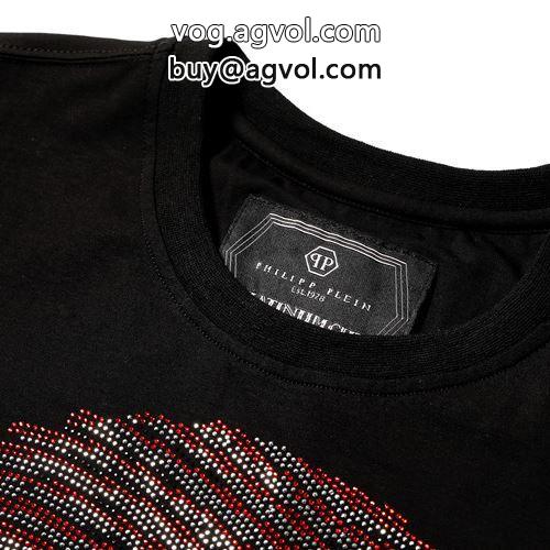 好評でした 2022春夏 半袖Tシャツ フィリッププレイン PHILIPP PLEIN PHILIPP PLEIN偽物ブランド クールビズ 2色可選