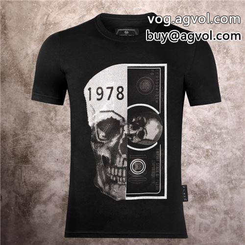 2022春夏 半袖Tシャツ コスパ最高のプライス フィリッププレイン PHILIPP PLEIN フィリッププレインコピー 頑丈な素材 2色可選