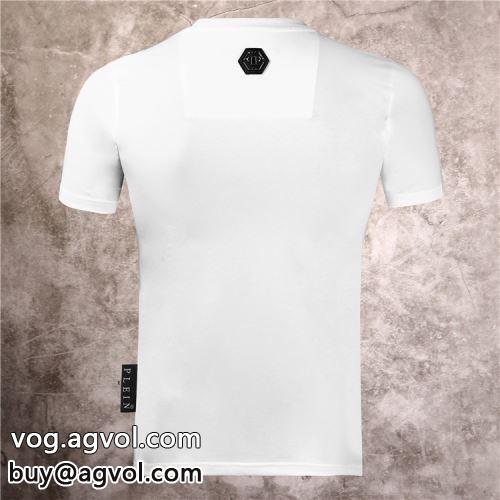 2022春夏 半袖Tシャツ コスパ最高のプライス フィリッププレイン PHILIPP PLEIN フィリッププレインコピー 頑丈な素材 2色可選