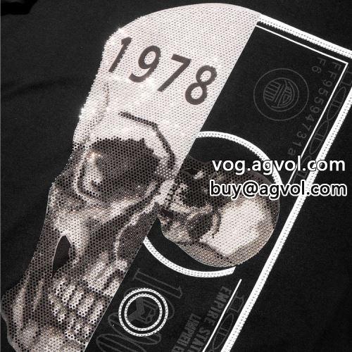 2022春夏 半袖Tシャツ コスパ最高のプライス フィリッププレイン PHILIPP PLEIN フィリッププレインコピー 頑丈な素材 2色可選