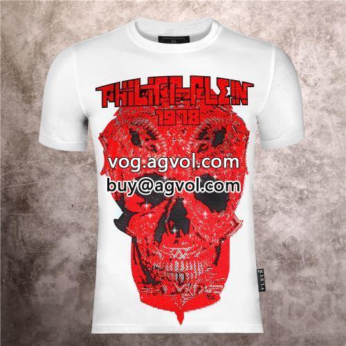 2022春夏 半袖Tシャツ ポップ PHILIPP PLEIN フィリッププレインブランド 偽物 通販 2色可選