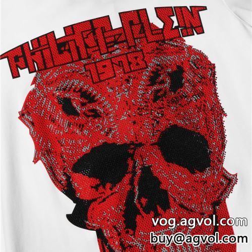 2022春夏 半袖Tシャツ ポップ PHILIPP PLEIN フィリッププレインブランド 偽物 通販 2色可選