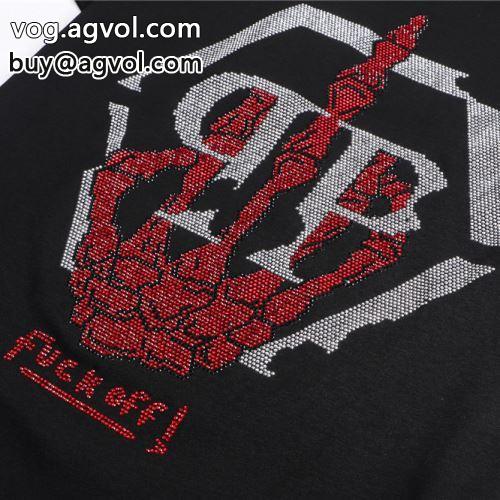 大好評 半袖Tシャツ フィリッププレイン PHILIPP PLEIN 2022春夏 フィリッププレインコピーブランド 気軽にカジュアルに使える
