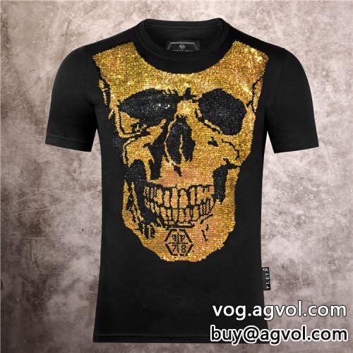 超目玉 フィリッププレイン PHILIPP PLEIN 2022春夏 半袖Tシャツ フィリッププレインブランドスーパーコピー 2色可選