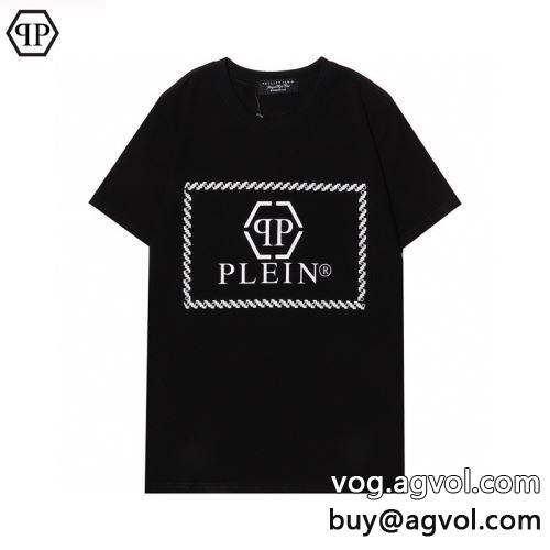 フィリッププレイン 2022春夏 半袖Tシャツ 人気 ランキング PHILIPP PLEIN偽物ブランド 2色可選