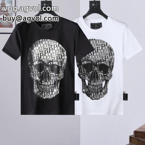 最安値！2022春夏 半袖Tシャツ フィリッププレイン PHILIPP PLEIN フィリッププレインスーパーコピー 2色可選