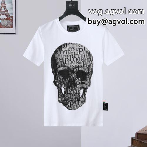 最安値！2022春夏 半袖Tシャツ フィリッププレイン PHILIPP PLEIN フィリッププレインスーパーコピー 2色可選
