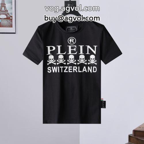 大注目！フィリッププレイン PHILIPP PLEIN フィリッププレインコピー ブランドTシャツ 2色可選 2022春夏 半袖Tシャツ
