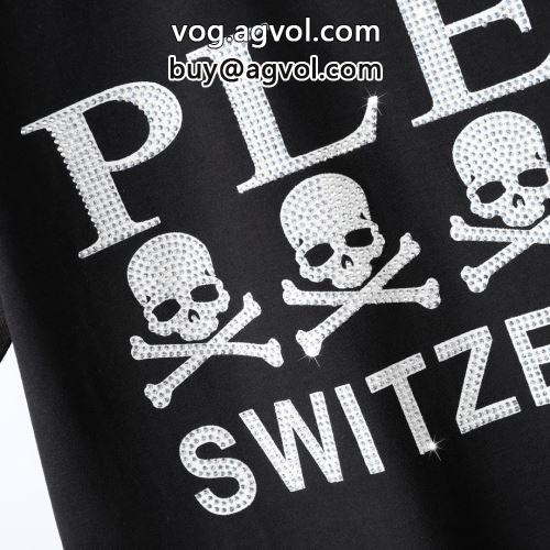 大注目！フィリッププレイン PHILIPP PLEIN フィリッププレインコピー ブランドTシャツ 2色可選 2022春夏 半袖Tシャツ