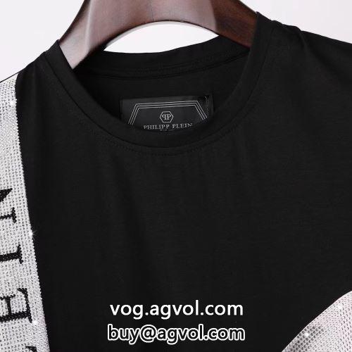 素敵 2022春夏 フィリッププレイン PHILIPP PLEIN 半袖Tシャツ フィリッププレインコピー ブランド 2色可選