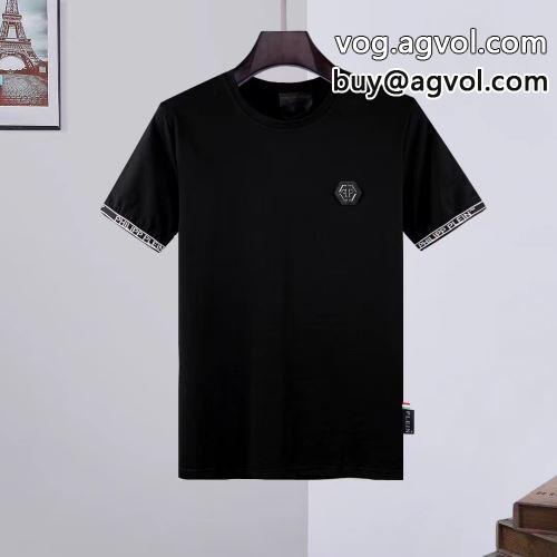 2022春夏 フィリッププレイン PHILIPP PLEIN 個性的なデザイン 半袖Tシャツ フィリッププレインコピーブランド 2色可選